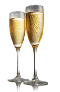 Champagne toast